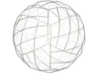 Volleyball 3D Model preview