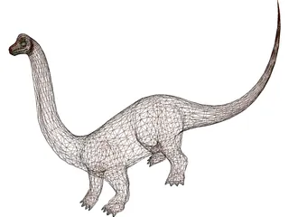 Brachiosaurus 3D Model preview