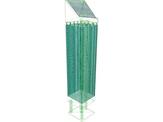 Citicorp Building 3D Model preview