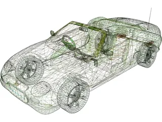 MGF (2001) 3D Model preview