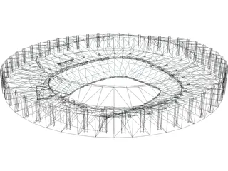 Robert F. Kennedy Memorial Stadium 3D Model preview
