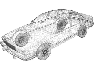 Buick Century (1992) 3D Model preview