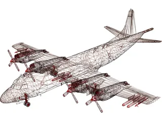 CP-140 Aurora 3D Model preview