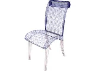 Chair Classic 3D Model preview