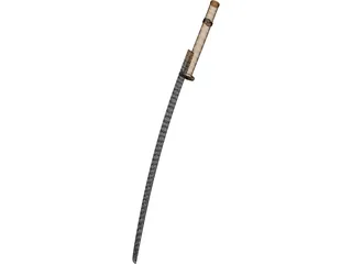 Katana 3D Model preview