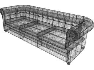 Couch 3D Model preview