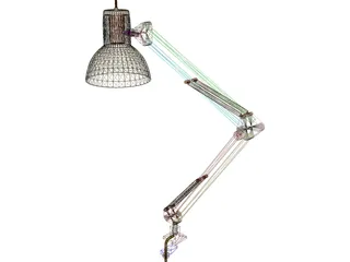 Lamp Gooseneck 3D Model preview