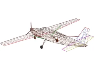 Cessna Caravan 3D Model preview