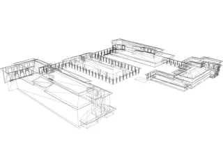 Campus 3D Model preview