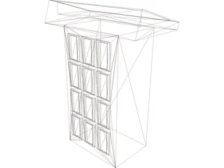Podium 3D Model preview
