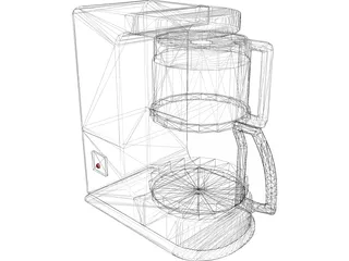 Coffee Maker 3D Model preview
