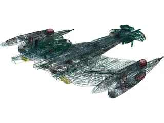 Star Trek Klingon 3D Model preview