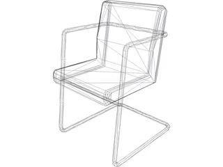 Chair (1950) 3D Model preview