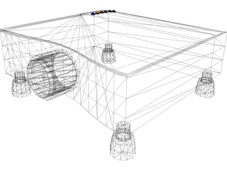 Slide Projector 3D Model preview