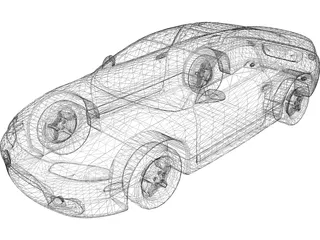 Mitsubishi Eclipse (1999) 3D Model preview