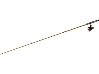 Fishing Pole 3D Model preview