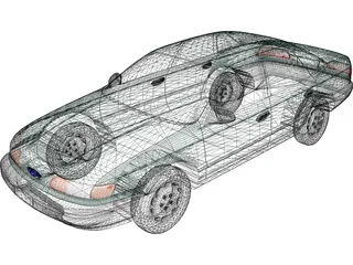 Ford Taurus (1994) 3D Model preview