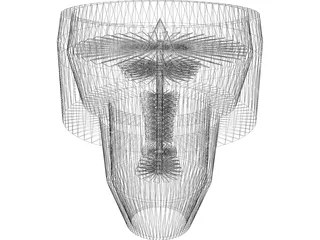 Jet Engine 3D Model preview