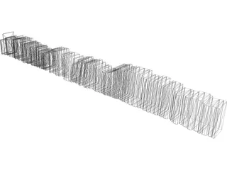 Books 3D Model preview