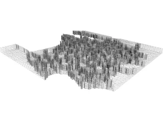 France 3D Model preview