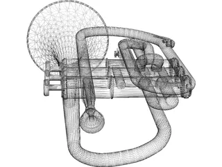 Cornet 3D Model preview