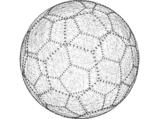 Soccer Ball 3D Model preview