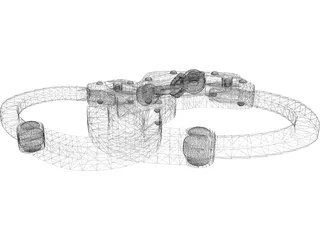 Handcuffs 3D Model preview