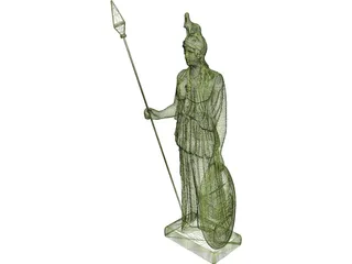 Athena 3D Model preview