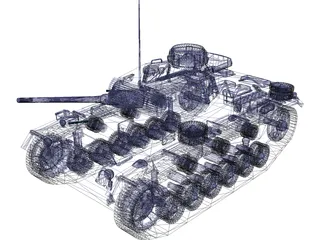Panzer III 3D Model preview