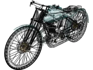 Freccia Celeste 3D Model preview