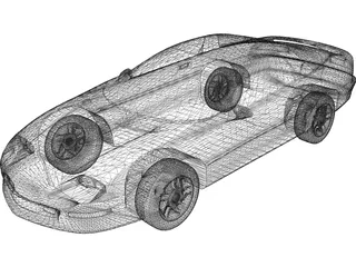 Chevrolet Camaro (1996) 3D Model preview