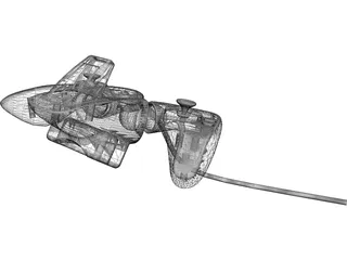 Game Controller 3D Model preview