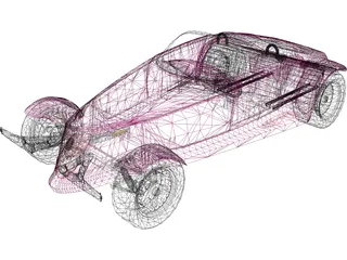 Plymouth Prowler 3D Model preview