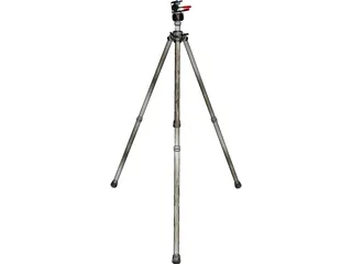 Camera Tripod 3D Model preview