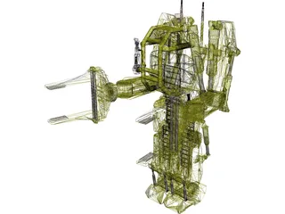 Loader Robot 3D Model preview