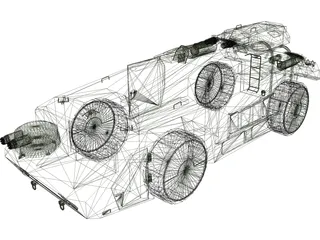 M577 APC 2A 3D Model preview