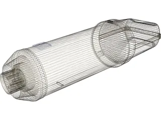 Microphone Neumann U-87 3D Model preview