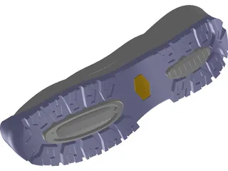 MPP Shoe Sole 3D Model preview