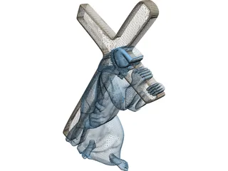 Isa Masih 3D Model preview