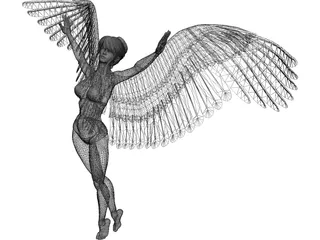 Angel 3D Model preview