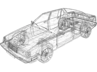 Volvo 940 3D Model preview