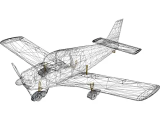 Socata TB-20 3D Model preview