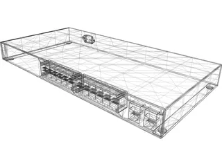 Hub 3D Model preview