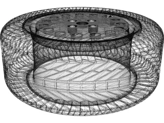 Wheel Cromadora 3D Model preview