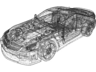 Mercedes-Benz SL65 AMG BS 3D Model preview