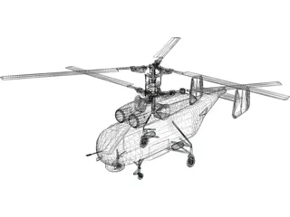 Kamov Ka-27 3D Model preview