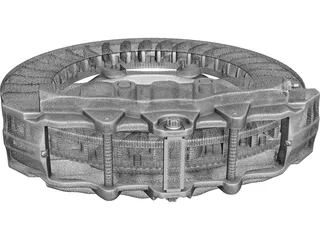 Brembo Brake 3D Model preview