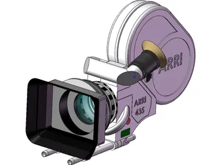 ARRI 435 Camera 3D Model preview