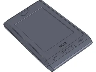 LG Cellular Phone 3D Model preview