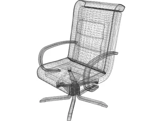 Marcel Chair 3D Model preview